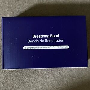 Nanit Breathing Band: 0-3 months, pebble grey